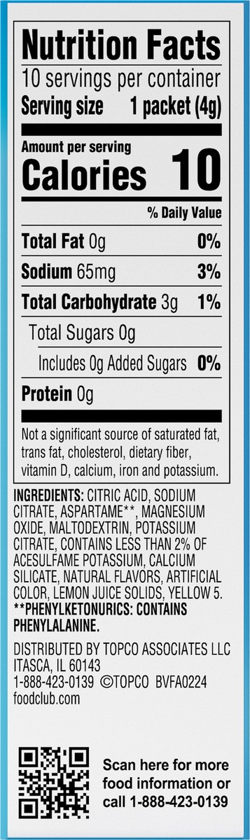 slide 6 of 12, Food Club +h To Go!, Lemonade Low Calorie Drink Mix - 10 ct, 10 ct