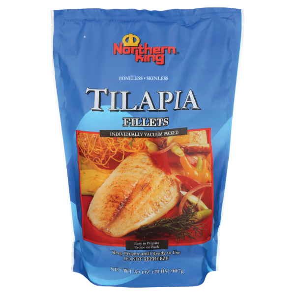 slide 1 of 1, Northern King Tilapia Fillet, 2 lb