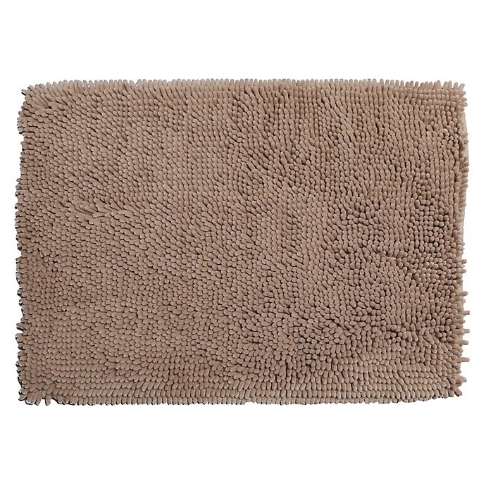 slide 1 of 2, Home Dynamix Super Sponge Bath Mat - Sand, 21 in x 34 in