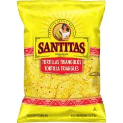 Santitas Yellow Corn Tortilla Triangles - 11oz