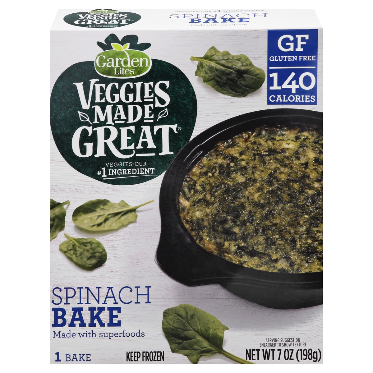 slide 1 of 13, Veggies Made Great Spinach Bake 1 ea, 1 ct