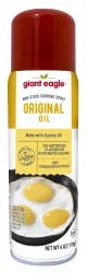 Giant Eagle Non-Stick Cooking Spray, Original Canola Oil