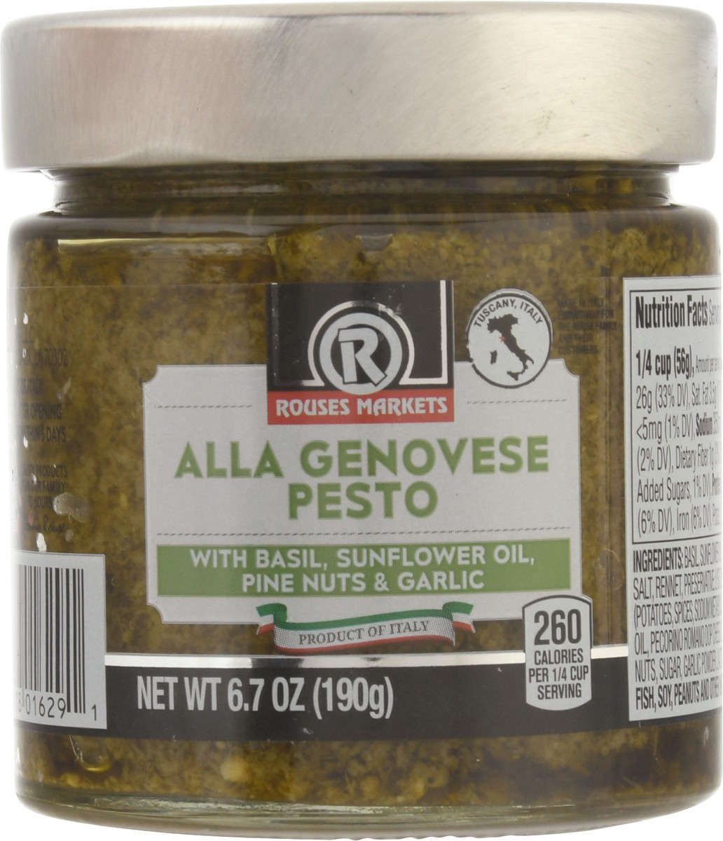 slide 3 of 14, Rouses Markets Alla Genovese Pesto 6.7 oz, 6.7 oz