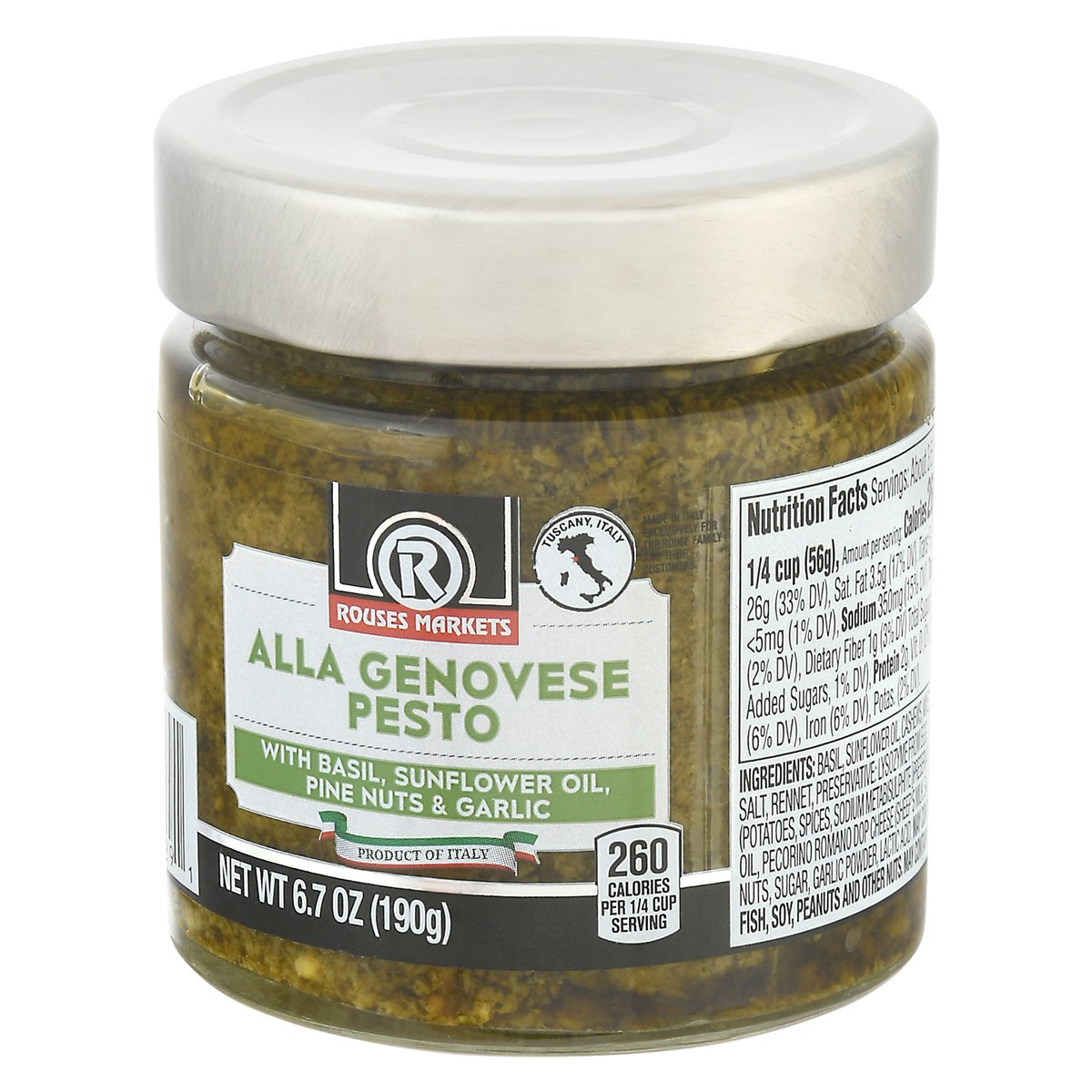 slide 14 of 14, Rouses Markets Alla Genovese Pesto 6.7 oz, 6.7 oz