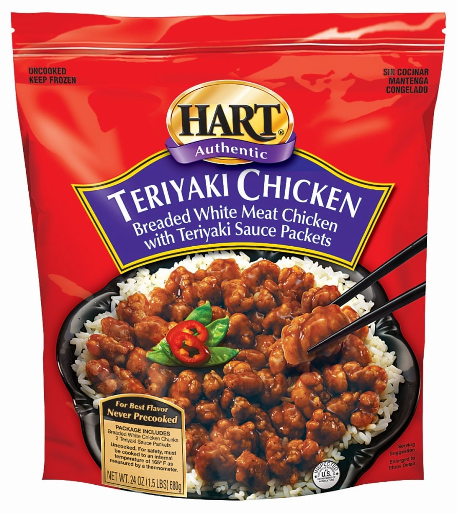 slide 1 of 1, Hart Authentic Hart Teriyaki Chicken White Meat, 32 oz