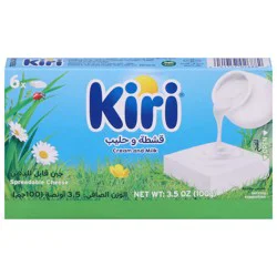 Kiri Cream and Milk Spreadable Cheese 6 ea