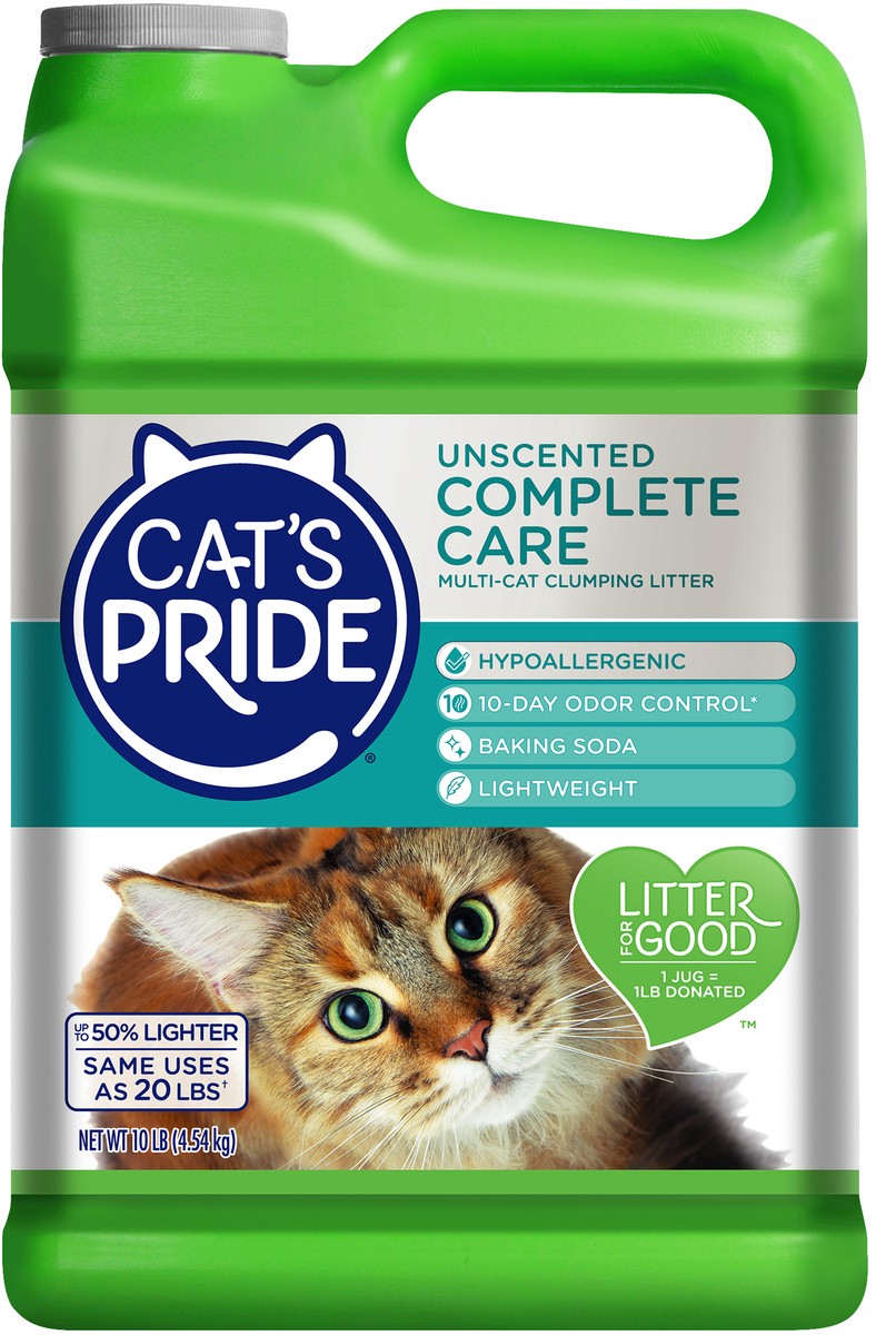 slide 3 of 11, Cat's Pride Fresh Light Ultimate Care Hypoallergenic Litter Unscented Multicat, 10 lb