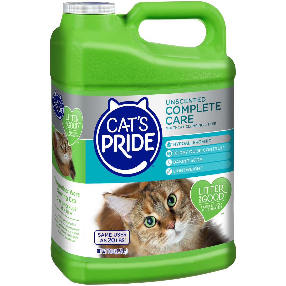 slide 9 of 11, Cat's Pride Fresh Light Ultimate Care Hypoallergenic Litter Unscented Multicat, 10 lb