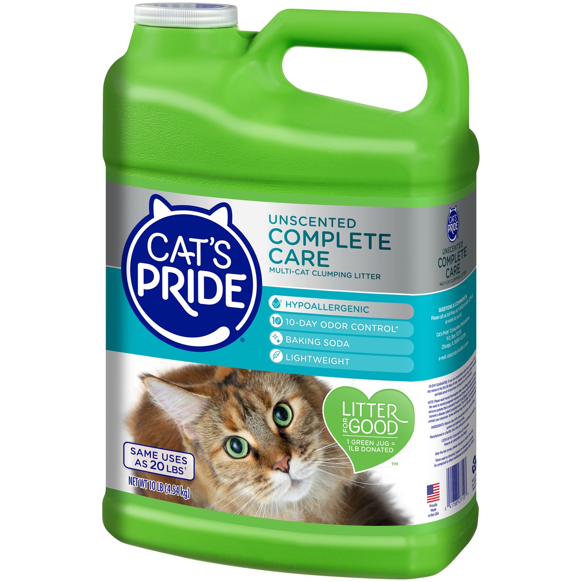 slide 10 of 11, Cat's Pride Fresh Light Ultimate Care Hypoallergenic Litter Unscented Multicat, 10 lb