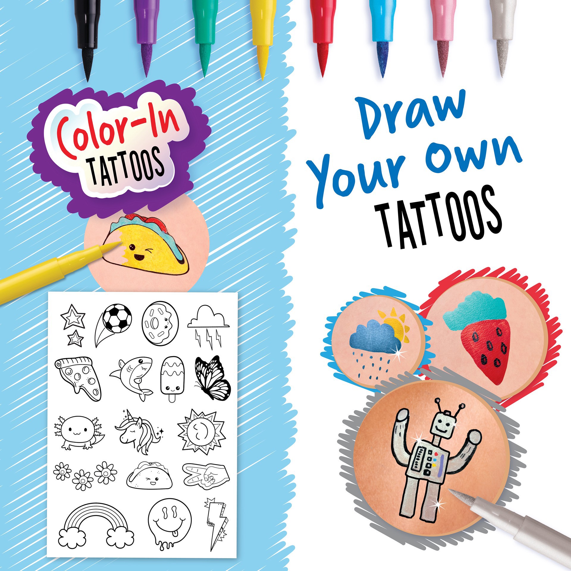 slide 4 of 8, Faber-Castell Creativity For Kids Tattoo Designer Studio, 1 ct