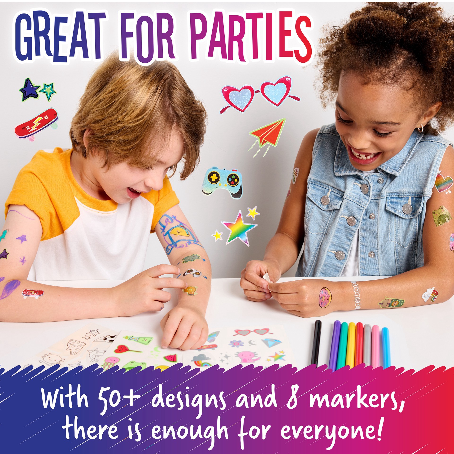 slide 6 of 8, Faber-Castell Creativity For Kids Tattoo Designer Studio, 1 ct