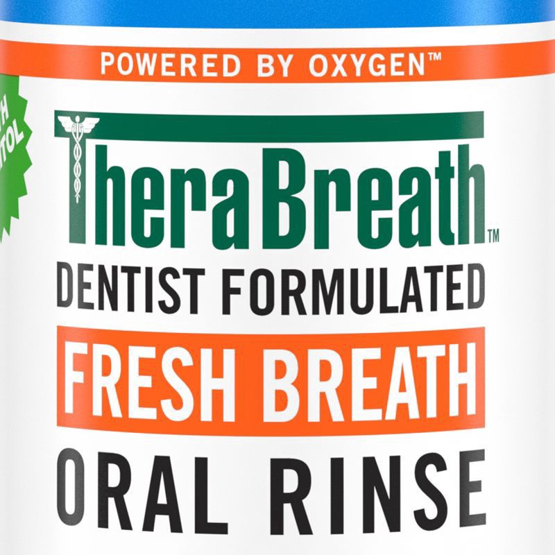 slide 9 of 9, Therabreath Fresh Breath Mouthwash Icy Mint - 16 fl oz, 16 fl oz