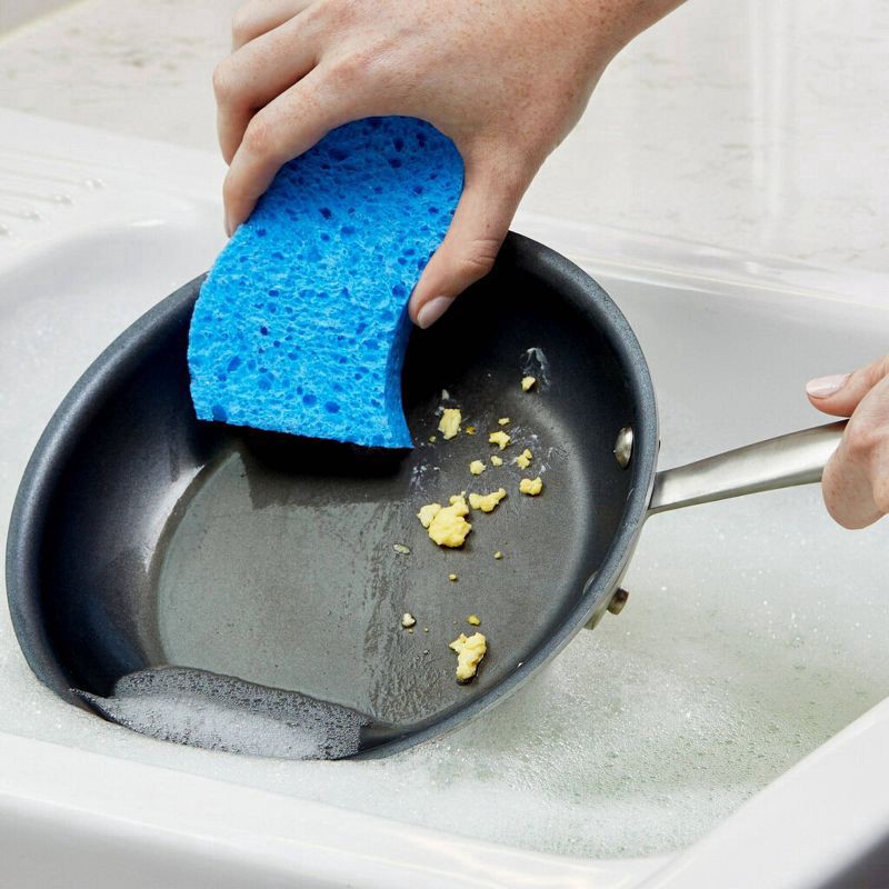 slide 4 of 9, Scotch-Brite Stay Fresh Non-Scratch Scrub Dots Scrub Sponges 3 ea, 3 ct