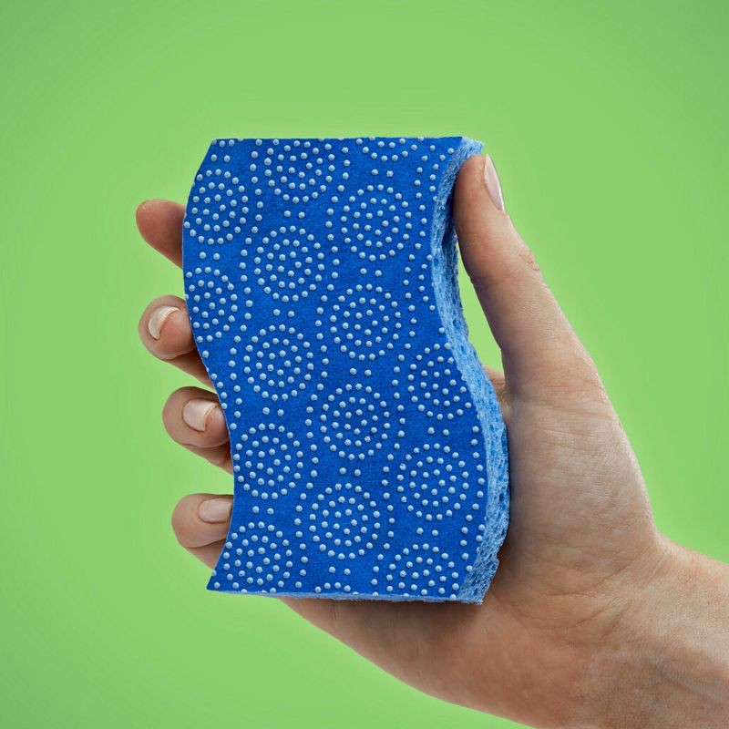 slide 8 of 9, Scotch-Brite Stay Fresh Non-Scratch Scrub Dots Scrub Sponges 3 ea, 3 ct