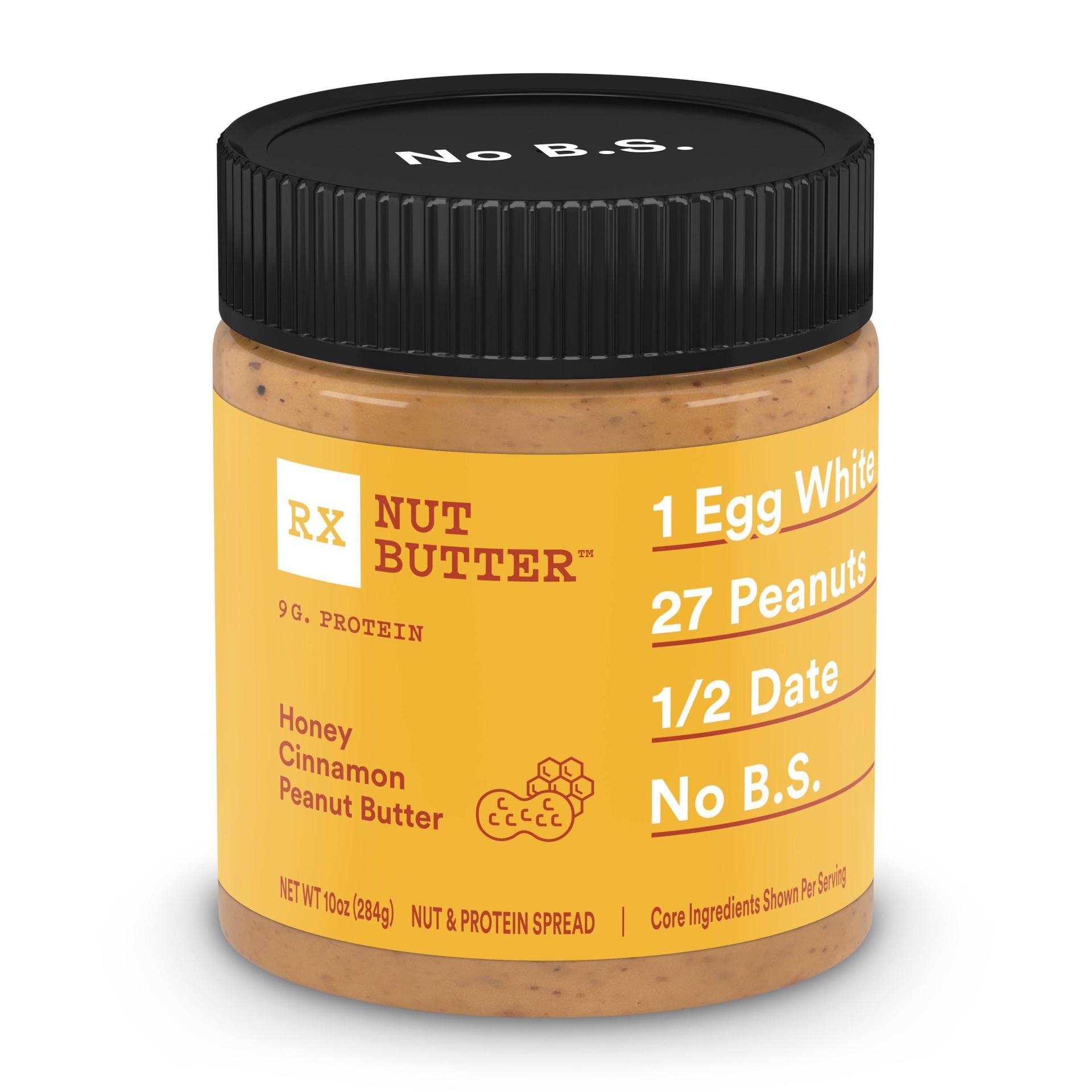 slide 1 of 1, RX Nut Butter Honey Cinnamon Peanut Butter Spread - 10oz, 10 oz