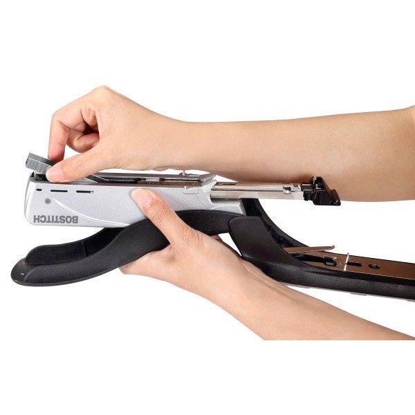 slide 9 of 10, BOSTITCH Office Heavy-Duty Stapler, 2-1/2'', Silver, 1 ct