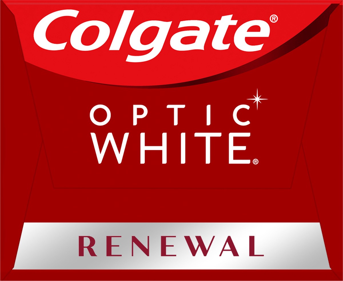 slide 7 of 7, Colgate Optic White Renewal Teeth Whitening Toothpaste, High Impact White, 3 Oz, 3 oz