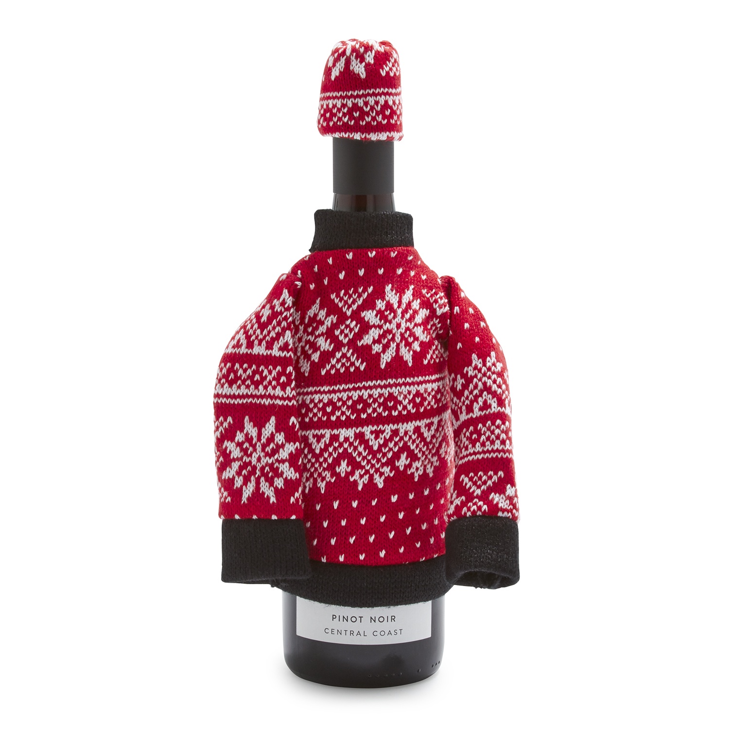 slide 1 of 1, Sur La Table Aprs Ski Wine Bottle Sweater, 1 ct