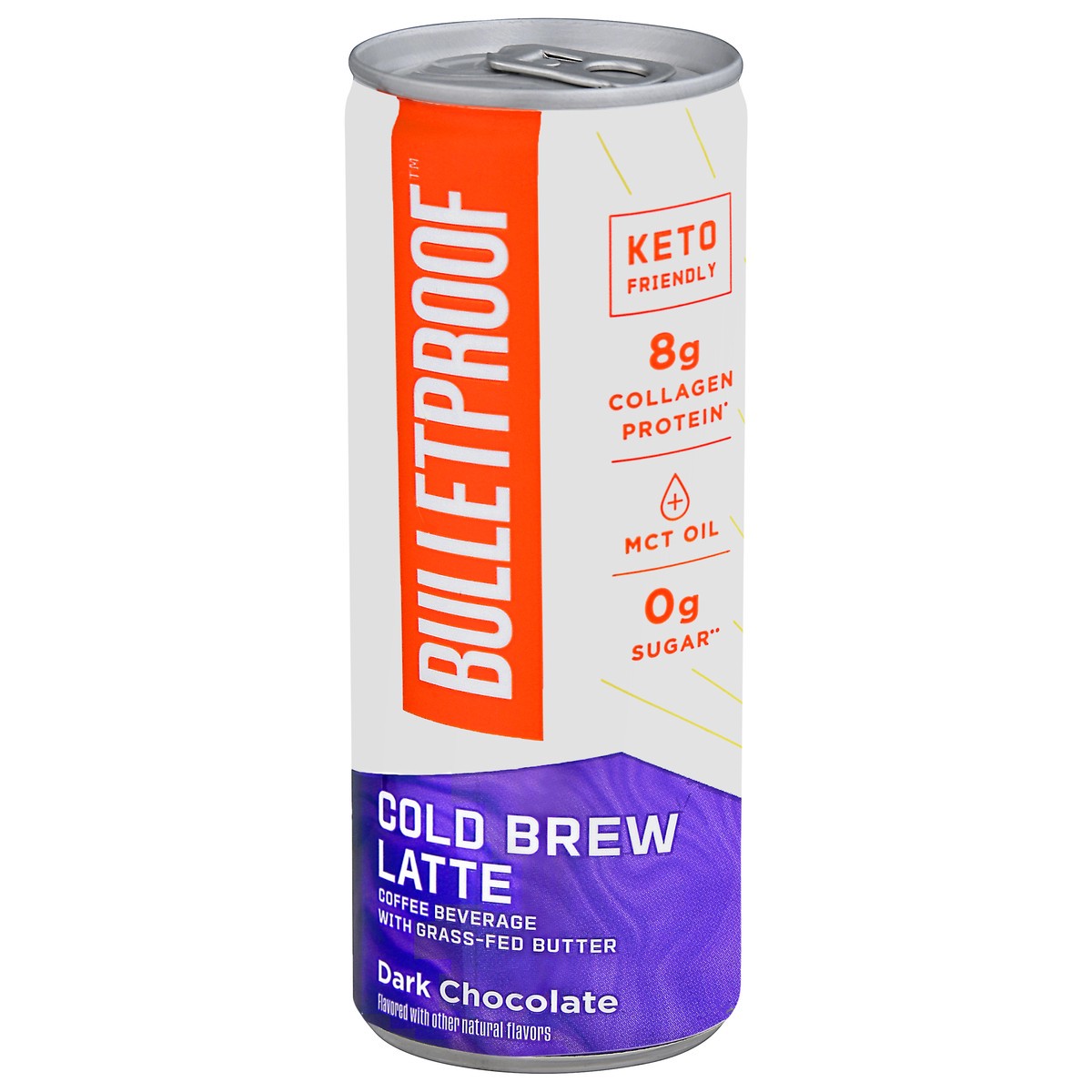 slide 3 of 14, Bulletproof Nutrition Cold Brew Latte Dark Chocolate, 8 oz