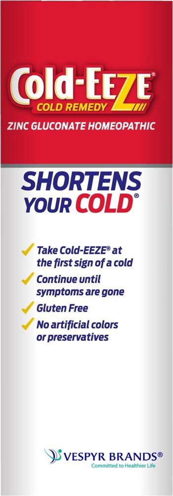 slide 4 of 4, Cold-EEZE Soft-Center Lozenges, Natural Liquid Honey Lemon Flavor, Homeopathic Cold Relief, Reduces Duration of Cold, Relieves Sore Throat, Cough, Nasal Congestion & Post Nasal Drip, No. 1 Best Selling Zinc Lozenge Brand, 25 Count, 25 ct