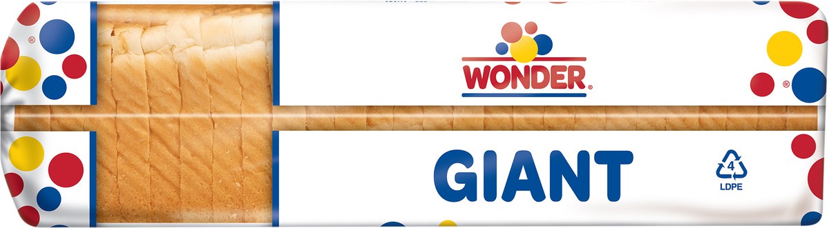 slide 5 of 8, Wonder Bread Giant 24 oz, 24 oz