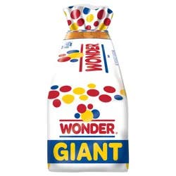 Wonder Bread Giant White Sandwich Bread, Sliced White Bread, 24 oz Loaf