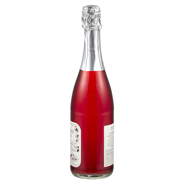 slide 11 of 13, St James Cranberry Bubbly, 750 ml