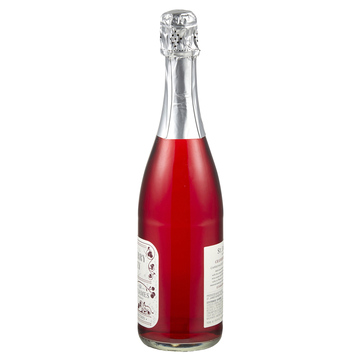 slide 8 of 13, St James Cranberry Bubbly, 750 ml