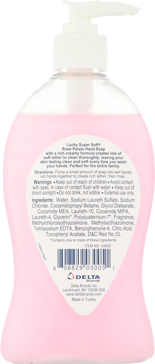 slide 9 of 10, Lucky Super Soft Lky Soap Rose Petals, 13.5 oz