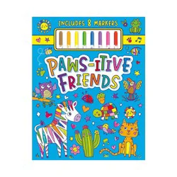 Kidsbooks Publishing Paws-Itive Friends Coloring Kit