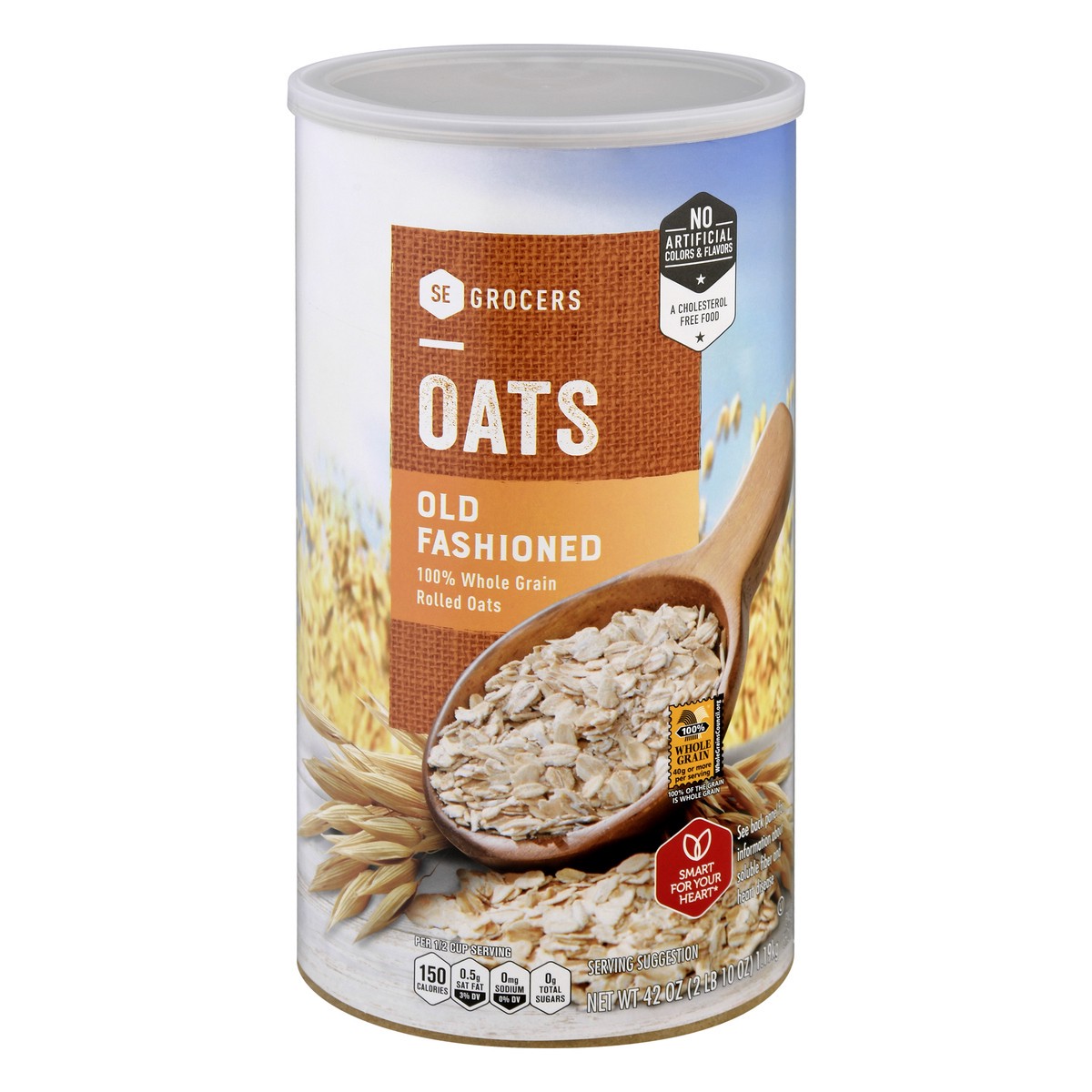 slide 2 of 13, Se Grocers Old Fsnd Oats - 42 oz, 42 oz