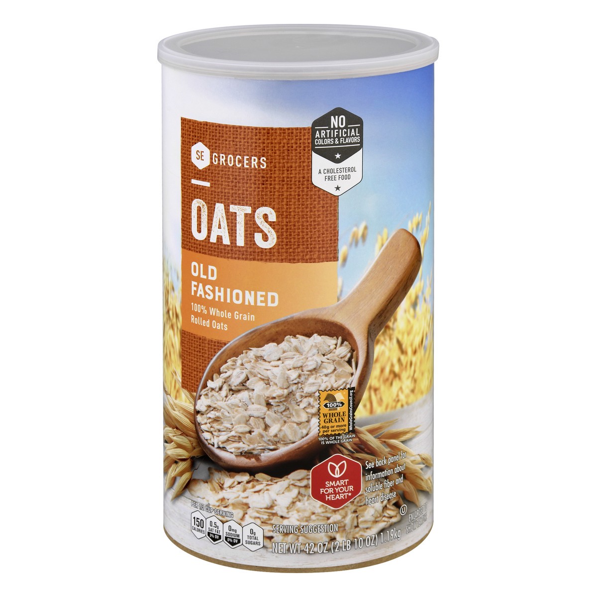 slide 5 of 13, Se Grocers Old Fsnd Oats - 42 oz, 42 oz