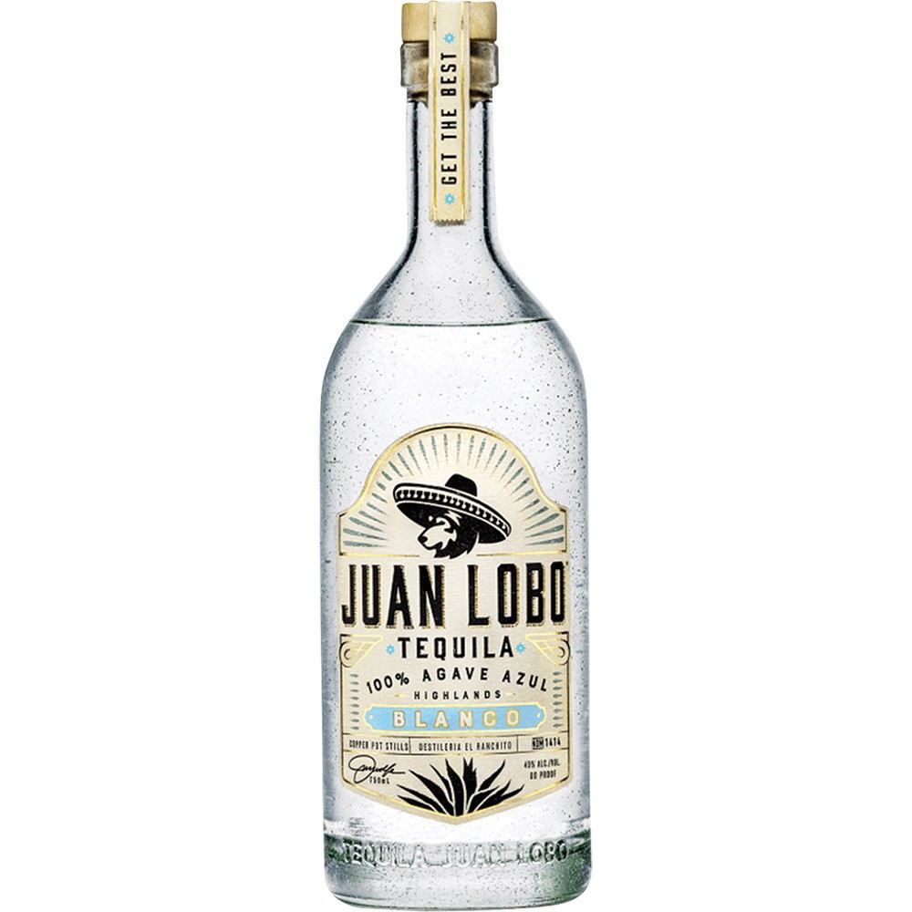 slide 1 of 1, Juan Lobo Tequila Blanco, 750 ml