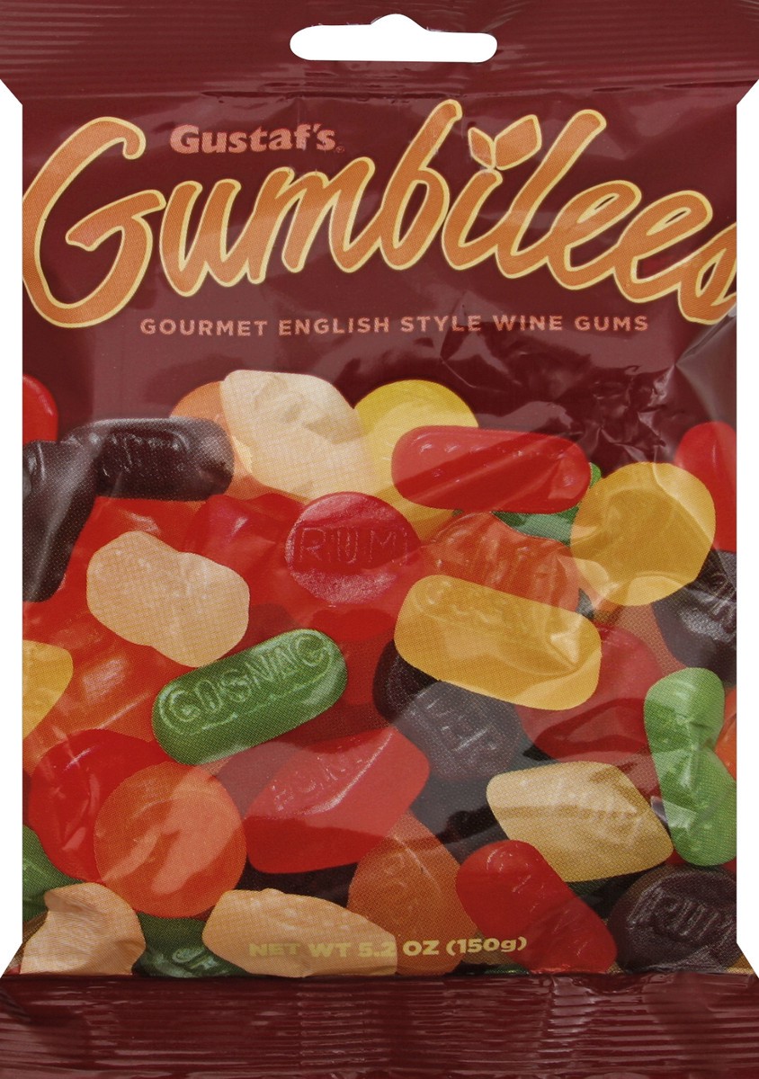 slide 6 of 6, Gustaf's Gustafs Gumbilees Wine Gums Candy, 5.2 oz