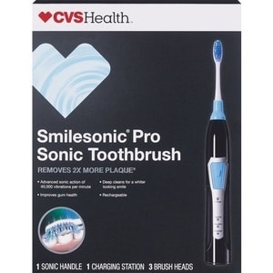 slide 1 of 1, CVS Health Smilesonic Pro Sonic Toothbrush, 1 ct