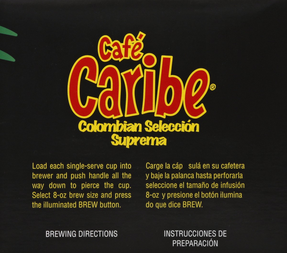 slide 4 of 10, Cafe Caribe Single Serve Cups Dark Roast Espresso Coffee - 12 ct, 12 ct