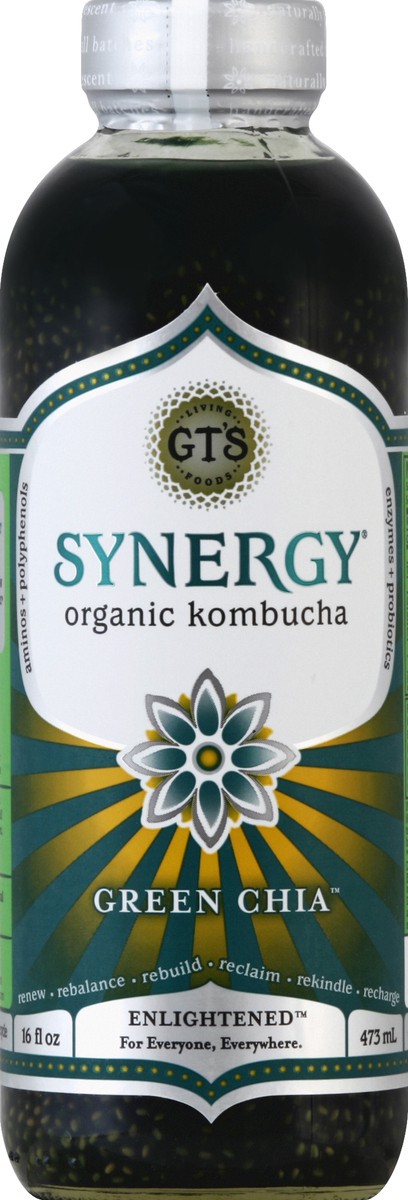 slide 1 of 5, GT's Kombucha 16 oz, 16 oz