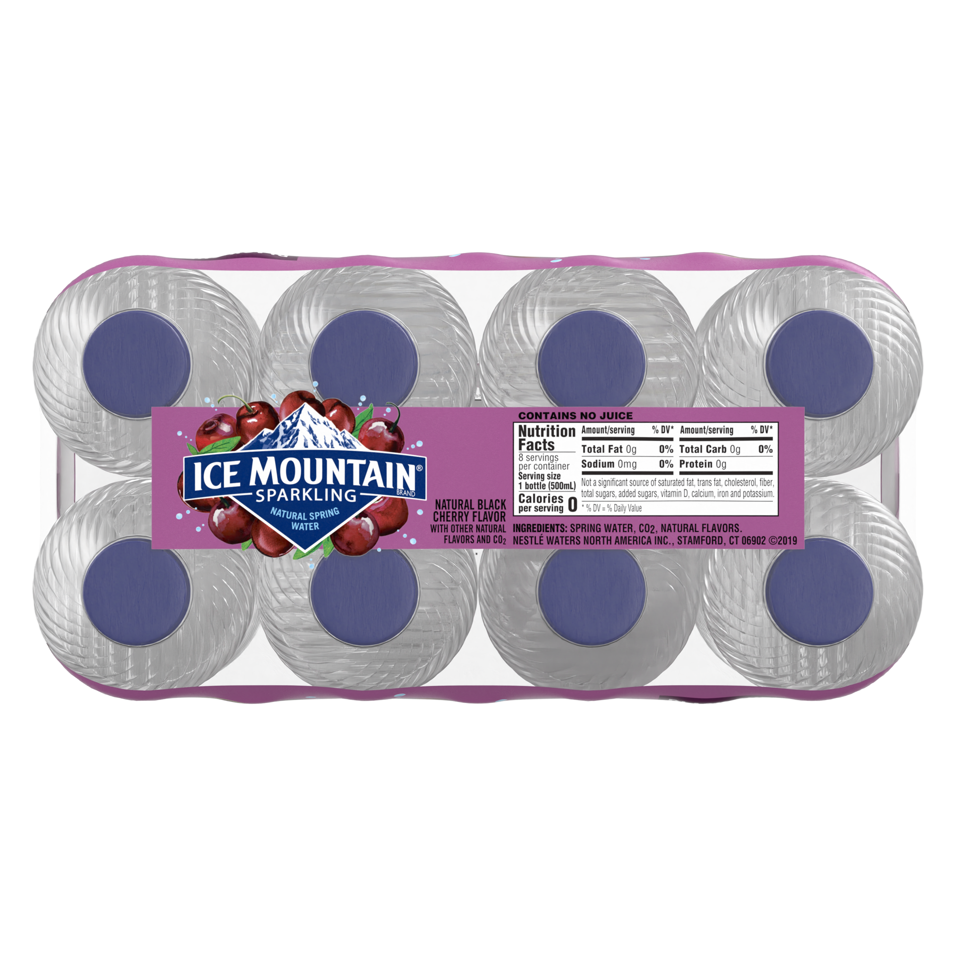 slide 4 of 5, Ice Mountain Brand Sparkling Natural Spring Water, Black Cherry, 16.9 oz