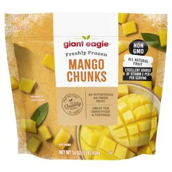 Giant Eagle Frozen Mango Chunks