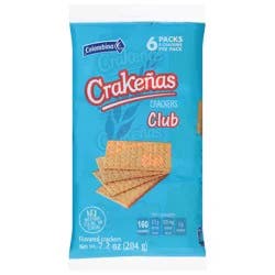 Crakenas Colombina Club Crackers 6 - 4 Cracker Packs - 6 ct