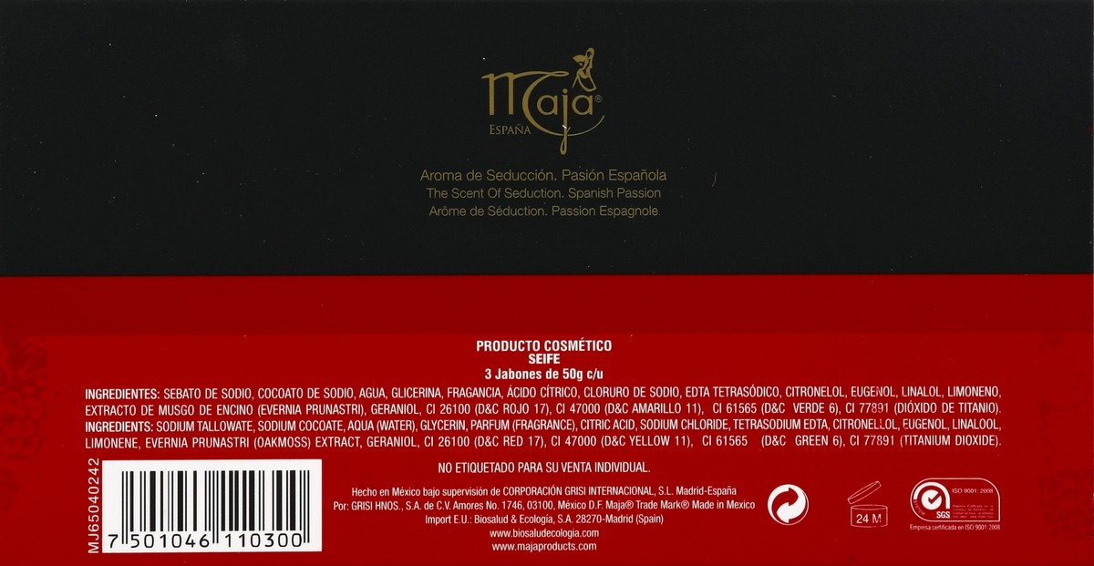 slide 2 of 5, Maja Soap 3 ea, 3 ct