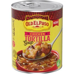 Old El Paso Chicken Tortilla Soup, Ready to Serve Canned Soup, 18.5 oz