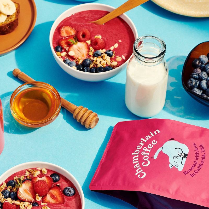 slide 2 of 4, Chamberlain Coffee 100% Arabica Ground Social Dog Blend Coffee - 12 oz, 12 oz