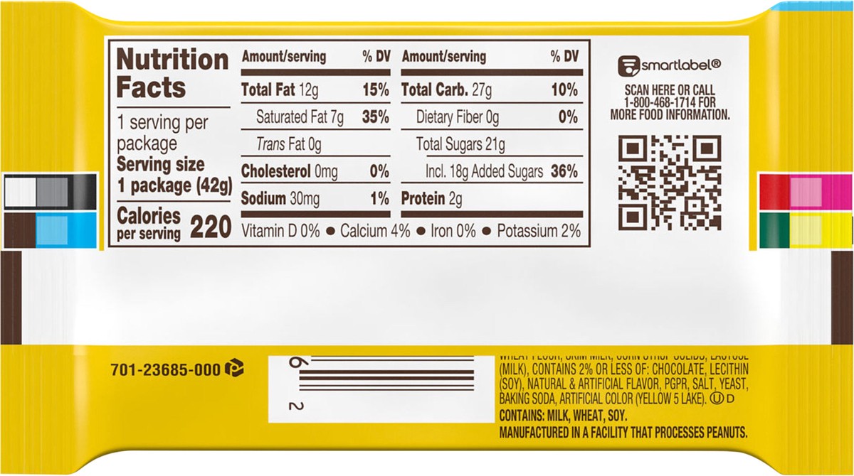 slide 6 of 7, KIT KAT Lemon Flavored Creme Wafer, Easter Candy Bar, 1.5 oz, 1.5 oz