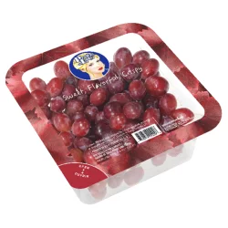 Fresh Red Seedless Grapes 2 Lb Top Seal