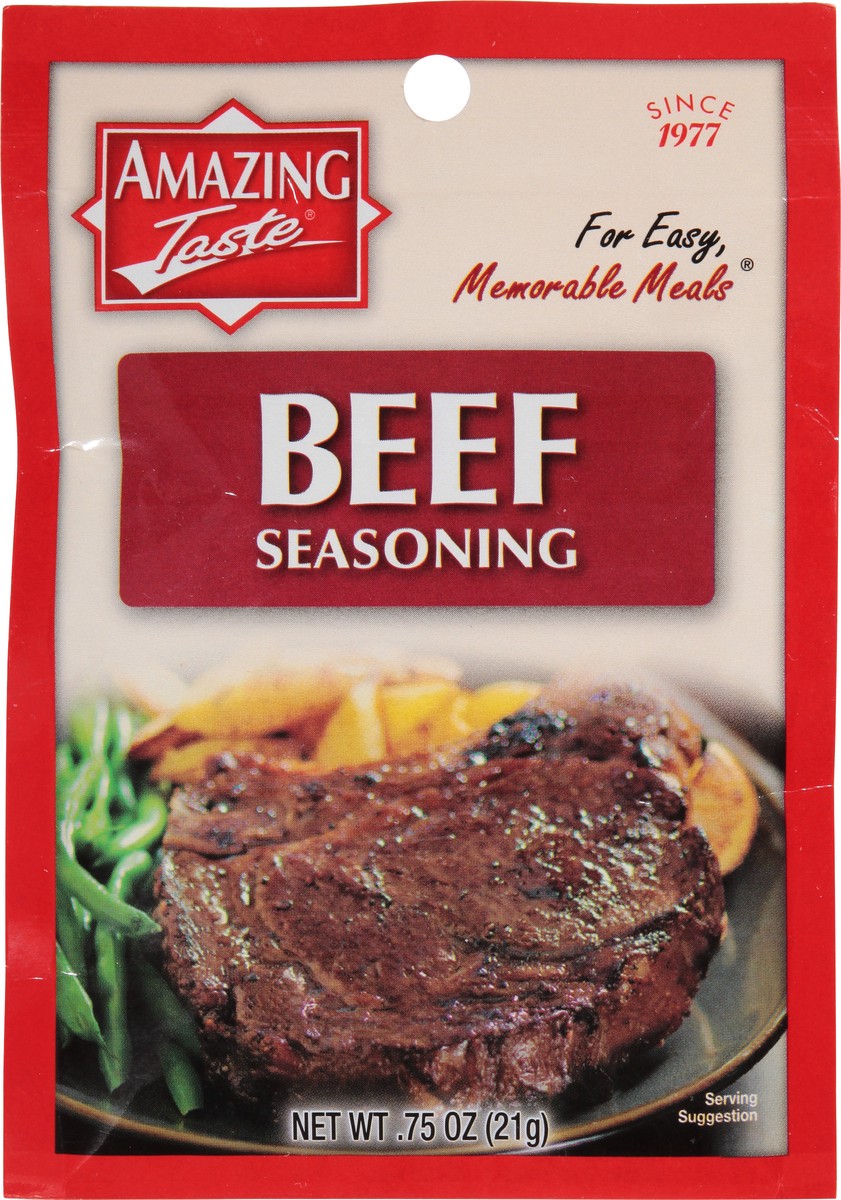 slide 2 of 11, Amazing Taste Beef Season Mix, 0.75 oz