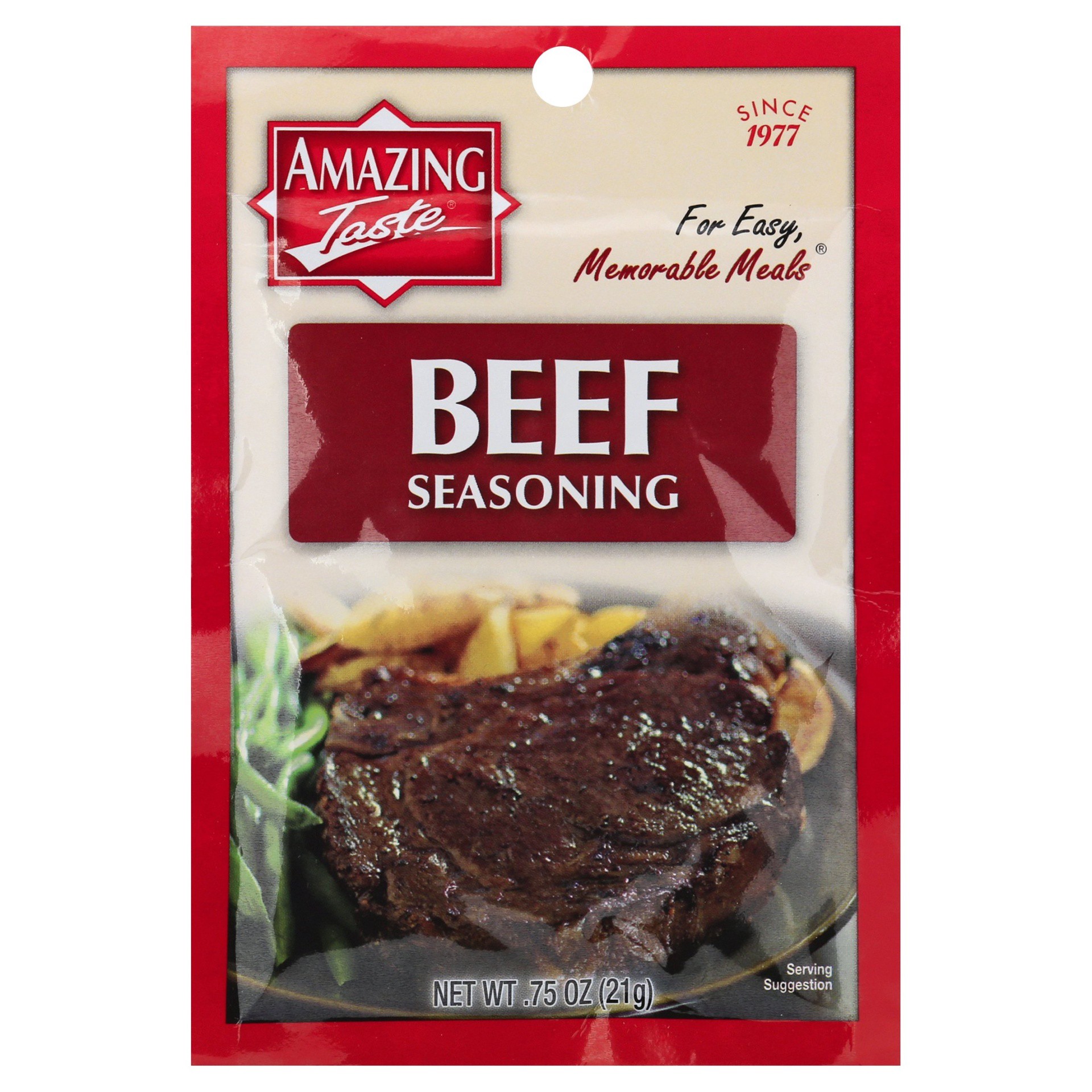 slide 1 of 11, Amazing Taste Beef Season Mix, 0.75 oz