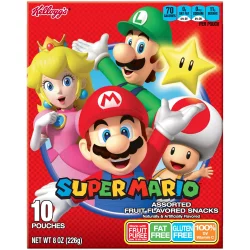 Kellogg's Super Mario Assorted Fruit Snacks