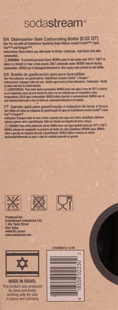 slide 2 of 4, Sodastream Carb Bot My Only Bottle, 1/2 liter