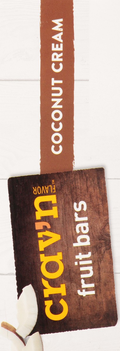 slide 8 of 14, Crav'n Flavor Coconut Cream Fruit Bars 6 ea, 6 ct